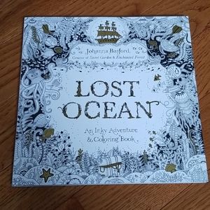 Lost Ocean Colouring Book by Johanna Basford